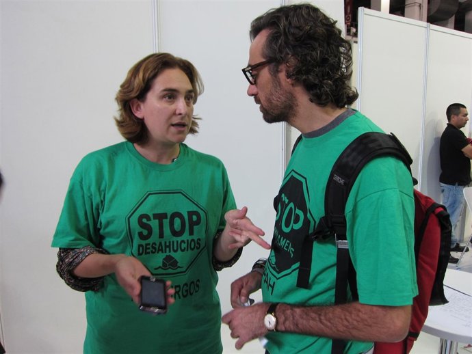 La portavoz de la PAH, Ada Colau