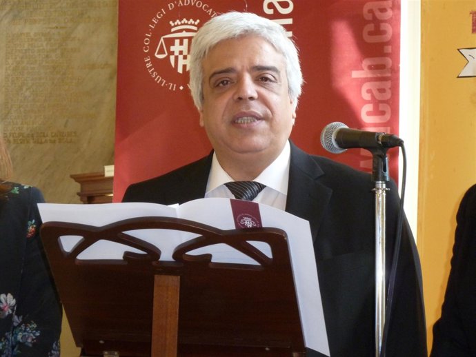 El decano del Colegio de Abogados de Barcelona, Oriol Rusca