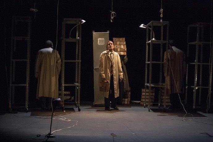 Imagen del montaje 'El régimen del pienso'