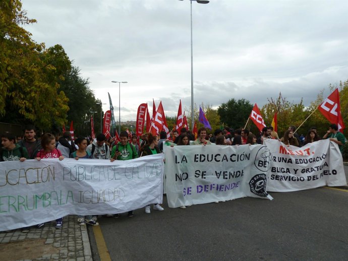 Huelga educación