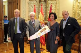 Presentación de la iniciativa 'Escaparates con arte'