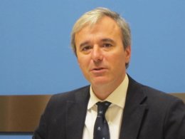 El concejal del PP, Jorge Azcón