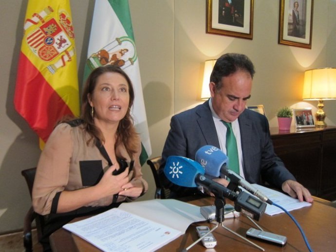 La delegada del Gobierno en Andalucía, Carmen Crespo