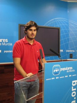 El presidente de Nuevas Generaciones (NNGG), Luis Fernando Ruiz