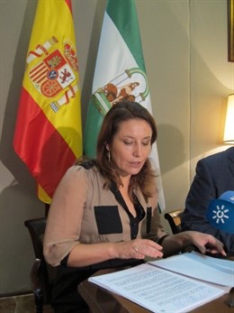 La delegada del Gobierno en Andalucía, Carmen Crespo