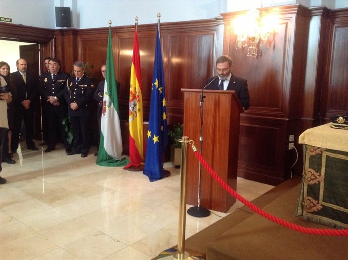 Juan Lillo, en el Día de la Seguridad Privada