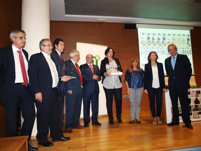Entrega de los premios Andalucía Emprende en su fase provincial en Jaén.