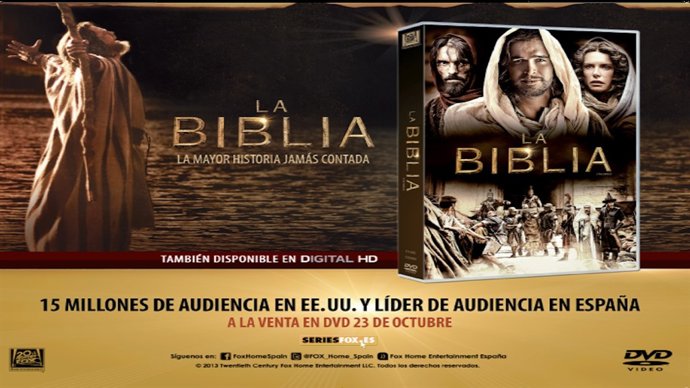 La Biblia, la historia más grande jamás contada, llega en DVD, BLU-RAY y Digital