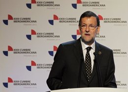 Rajoy en la Cumbre Iberoamericana de 2013
