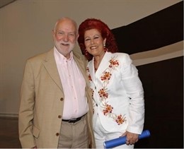 Anthony Caro y Consuelo Ciscar