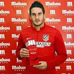 Koke, jugador cinco estrellas Mahou