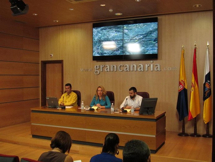 Rueda de prensa del Cabildo de Gran Canaria