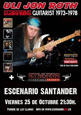Cartel del concierto