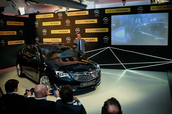 Presentación del Opel Insignia - Enrico de Lorenzi