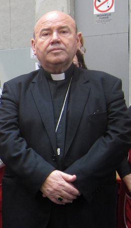 El arzobispo de Zaragoza, Manuel Ureña