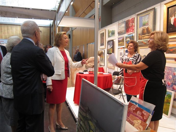 Rudi ha visitado este viernes el Rastrillo Aragón