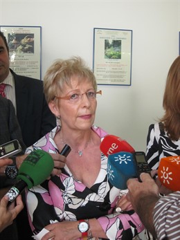 La consejera de Agricultura de la Junta de Andalucía, Elena Víboras