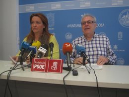 Los ediles Inmaculada Durán y Emilio Aumente