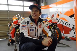 El piloto español Marc Márquez en el GP Japón