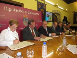 Firma del convenio 