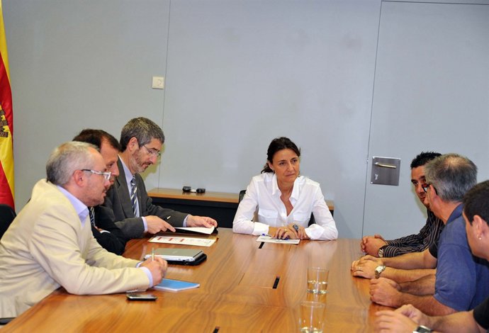 Reunión del comité de empresa de Delphi con Bonastre y Conesa