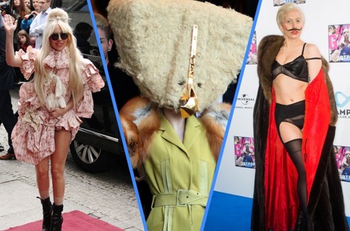 Los looks arriesgados de Lady Gaga en su paso por Berlín
