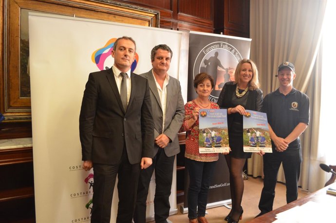 Presentación del torneo de golf 'Father & Sons' 