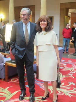 Antonio Muñoz Molina y Elvira Lindo.