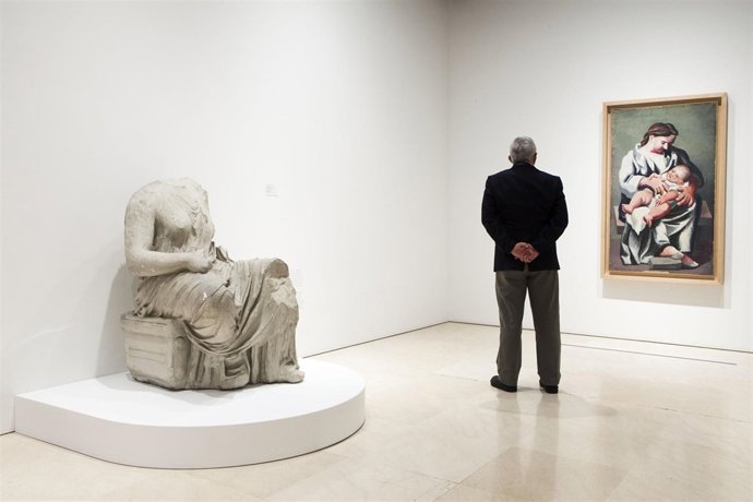 Una de las obras que forman la exposición en el MPM