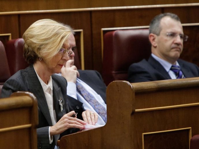 Rosa Díez, Carlos Martínez Gorriaran y Alvaro Anchuelo