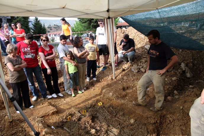 Exhumación fosa común - memoria histórico