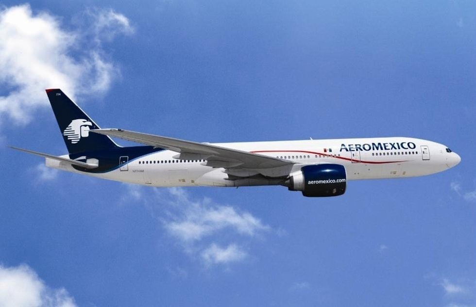 Avión De Aeroméxico