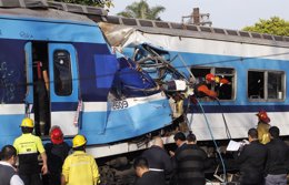 Choque de trenes en Buenos Aires