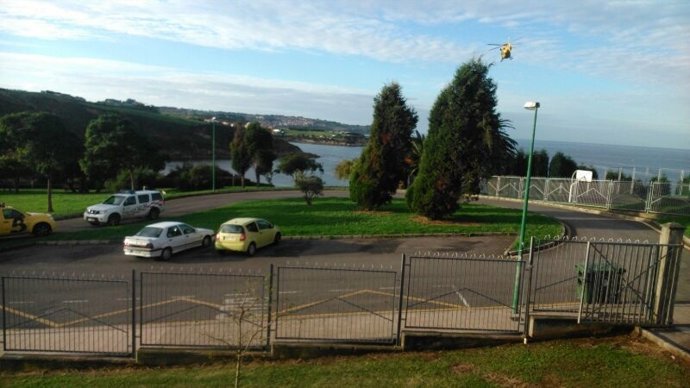 Zona en la que se busca al desaparecido.