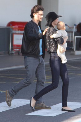 Actor Orlando Bloom, Miranda Kerr And Their Baby 