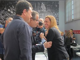 Carme Chacón, en el Consel Nacional del PSC