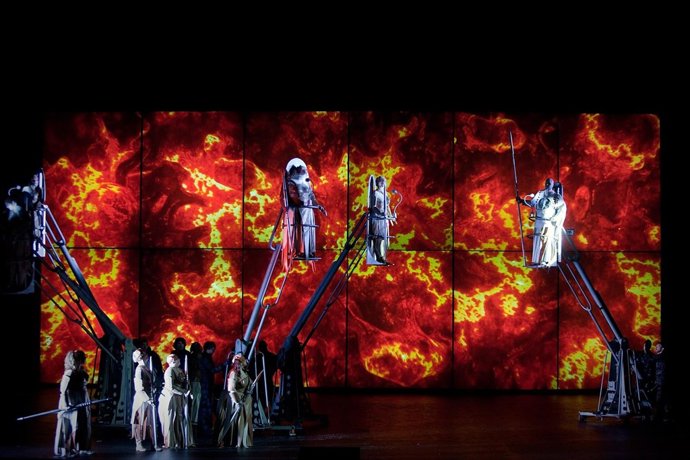 Montaje de Die Walküre en el Palau de les Arts