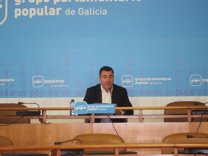 El diputado del PPdeG Román Rodríguez