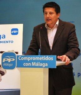 El vicesecretario del PP de Málaga, Francisco Oblaré