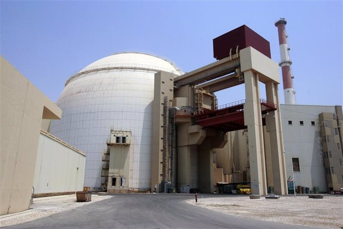 Imagen de archivo de la planta nuclear de Bushehr en Irán