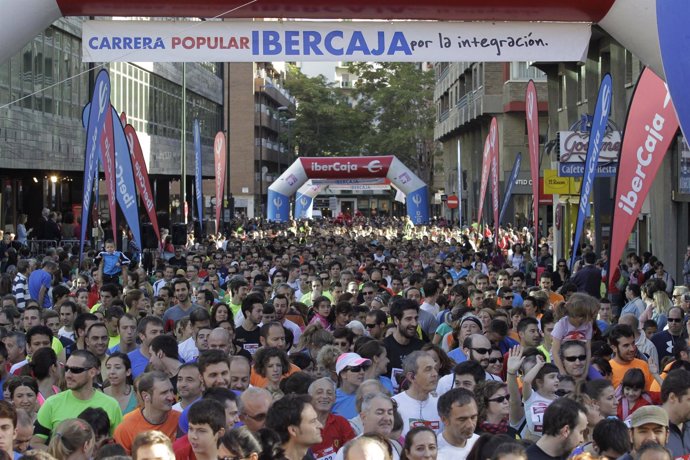 Carrera Popular Ibercaja por la Integración.