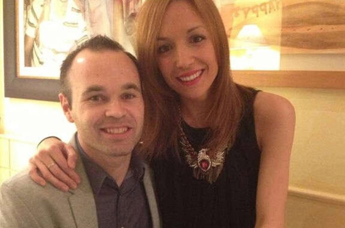 Andrés Iniesta anuncia que será papá por segunda vez