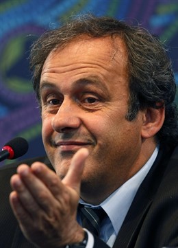 El presidente de la UEFA, Michel Platini