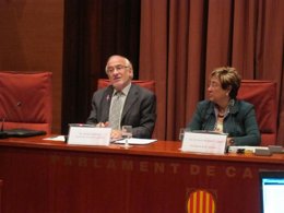 El expte de Caixa Girona Arcadi Calzada y la diputada Dolors Montserrat