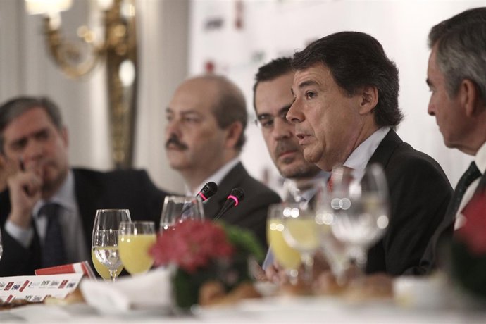 Ignacio González en un Desayuno Informativo de Europa Press