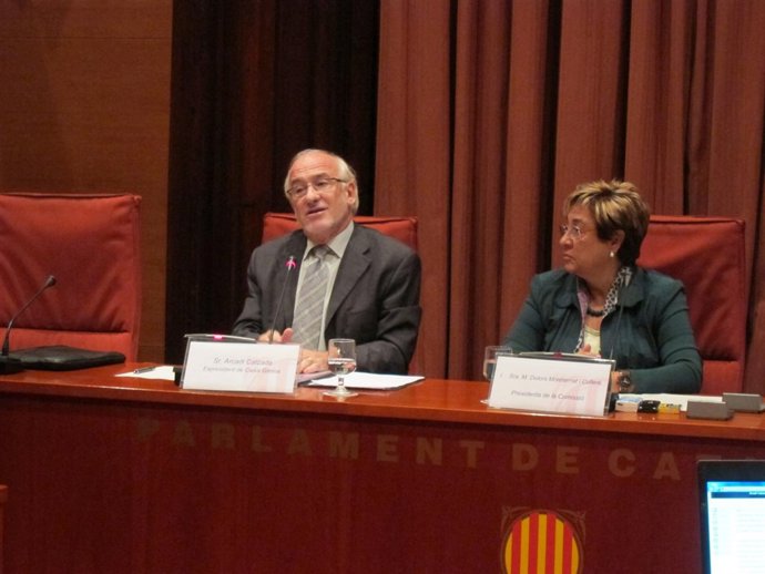 El expte de Caixa Girona Arcadi Calzada y la diputada Dolors Montserrat