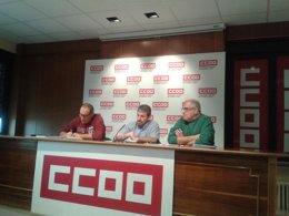 López Inclán (I); Fernández (C) y Castedo (D)