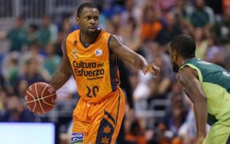 OliverLafayette en el Unicaja .- Valencia Basket