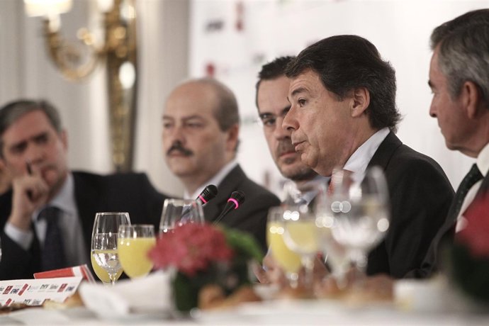 Ignacio González en un Desayuno Informativo de Europa Press
