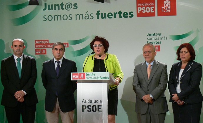 Teresa Jiménez en rueda de prensa